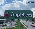 Applebee&#39;s (Brownsburg, IN): Custom Restaurant Pylon Refurbish