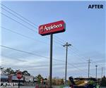 Applebee&#39;s (Brownsburg, IN): Custom Restaurant Pylon Refurbish