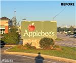 Applebee&#39;s (Muncie, IN): Custom Monument Sign Face Replacement