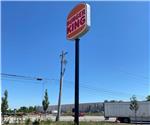 Burger King (Greenwood, IN): Custom Restaurant Hi Rise Sign