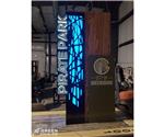 City of Greensburg-Pirate Park: Custom Internally Illuminated Main ID Park Sign