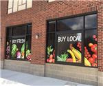 City of Rushville Farmer&#39;s Market: Custom Vinyl Window Graphics