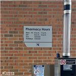 Decatur County Memorial Hospital: Custom Hospital Pharmacy Drive Thru Sign