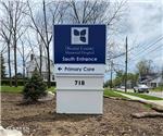 Decatur County Memorial Hospital: Custom South Entrance Internally Illuminated Main ID Sign