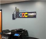 Greensburg Decatur County Chamber of Commerce: Custom Interior Wall Logo