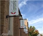 Greensburg United Methodist Church: Custom Pole Banners