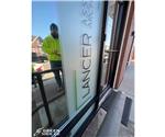 Lancer Associates Architecture: Custom Vinyl Office Entry Vinyl Window Graphics