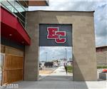 Maxwell Construction/East Central High School: Custom Double Sided Logo Cabinet