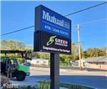 Mutual Savings Bank (Franklin, IN): Custom Bank Sign w/ Electronic Message Center