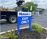 Mutual Savings Bank (Greenwood, IN): Custom Architectural Bank Directional Signs