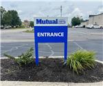 Mutual Savings Bank (Greenwood, IN): Custom Architectural Bank Directional Signs