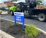 Mutual Savings Bank (Greenwood, IN): Custom Architectural Bank Directional Signs