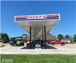 Pavey&#39;s Westport IN: Custom Gas Station Canopy Graphics