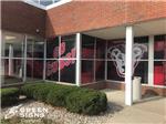 Rush County Schools - GSC 100 Series - Custom Perforated Vinyl Window Graphics