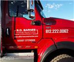 SD Barnes Construction Company - Custom Vinyl Vehicle Graphics