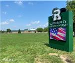 South Ripley Elementary School: Custom Main ID Sign with Electronic Message Center