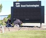 Steel Technologies - Main ID with Electronic Message Center