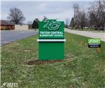 Triton Central Schools: Custom School Main ID Sign