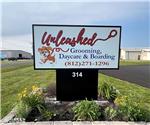 Unleashed: Custom Animal Grooming Post Panel Sign