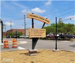 Youngs Creek Park: Custom Wayfinding/Directional Park Signs