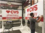 GSC 300 Series Temporary Site Sign CVS Pharmacy Westfield IN