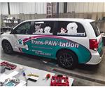 Pampered Paws - Custom Van Graphics